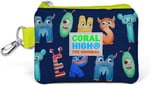 Coral High Kids Lacivert Fosforlu Sarı Bozuk Para Çantası 21826