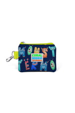 Coral High Kids Lacivert Fosforlu Sarı Bozuk Para Çantası 21826