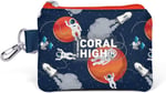 Coral High Kids Lacivert Mavi Astronot Desenli Bozuk Para Çantası 21919