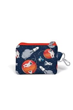 Coral High Kids Lacivert Mavi Astronot Desenli Bozuk Para Çantası 21919