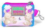 Coral High Kids Mavi Pembe Tavşan Desenli Bozuk Para Çantası 21836