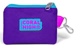 Coral High Kids Mor Pembe Kedi Desenli Bozuk Para Çantası 21866