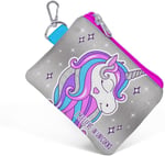 Coral High Kids Pembe Gümüş Unicornlu Bozuk Para Çantası 21758