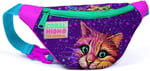 Coral High Kız Çocuk Günlük Bel Çantası - Mor Kedi