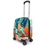Coral High Mini Valiz, Desenli