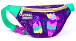 Coral High Mor Pembe Dondurma Baskılı Kız Çocuk Bel Çantası
