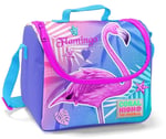 Coral High Pembe Flamingo Kız Çocuk 3'lü İlkokul Çanta Seti - Sırt Çantası, Beslenme Çantası ve Kalemlik