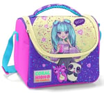 Coral High Pembe Mor Anime Baskılı Kız Çocuk Yalıtımlı Beslenme Çantası