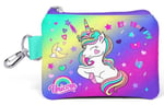 Coral High Renkli Unicorn Desenli Bozuk Para Çantası - Kız Çocuk