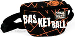 Coral High Siyah Basketbol Baskılı Erkek Çocuk Bel Çantası