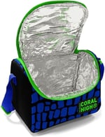 Coral High Siyah Yeşil Ejderha Erkek Çocuk Beslenme Çantası Seti