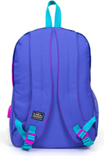 Coral High Sport Lacivert Pembe Okul ve Günlük Sırt Çantası - Dört Gözlü - USB ve AUX Soketli