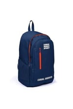 Coral High Sport Lacivert Üç Bölmeli Usb Şarjlı Kulaklık Çıkışlı Sırt Çantası 23232