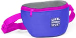 Coral High Sport Mor-Gri İki Bölmeli Bel Çantası