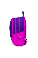 Coral High Sport Pembe-Mor Okul ve Günlük Sırt Çantası - USB ve AUX Çıkışlı