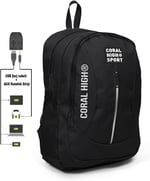 Coral High Sport Sırt Çanta (Usb ve Aux Soketli)