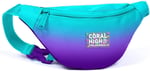 Coral High Turkuaz Mor Renk Geçişli Baskılı Erkek Çocuk Bel Çantası