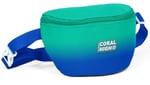 Coral High Yeşil Saks Renk Geçişli Baskılı Erkek Çocuk Bel Çantası