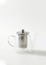 Corbeen Borosilikat Cam Demlik - 1 Litre, Düz