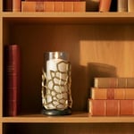 Cornella Pillar Antik Gold Gri Ombreli Cam Mumluk