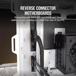 CORSAIR 6500X Mid-Tower Dual Chamber PC Case - White (CC-9011258-WW) - Seçenekler: Hava Akışı, Hava akımı, Sertleştirilmiş cam...