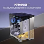 CORSAIR 6500X Mid-Tower Dual Chamber PC Case - White (CC-9011258-WW) - Seçenekler: Hava Akışı, Hava akımı, Sertleştirilmiş cam...