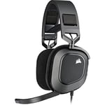 Corsair HS80 RGB USB Oyuncu Kulaklığı, Dolby 7.1 Surround, Dinamik RGB Aydınlatma, Discord Sertifikalı, Siyah (CA-9011237-EU)