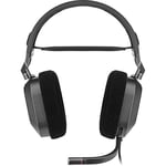 Corsair HS80 RGB USB Oyuncu Kulaklığı, Dolby 7.1 Surround, Dinamik RGB Aydınlatma, Discord Sertifikalı, Siyah (CA-9011237-EU)