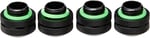 Corsair Hydro X Series 90° uç adaptörü döndürülebilir (ikili paket, G1/4 inç BSPP adaptör dişlisi, pirinç üretim dayanıklılık, güvenli dönme meka - Seçenekler: Döner adaptör, XF Hardline bağlantısı...