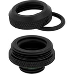 Corsair Hydro X Series XF Hardline Bağlantısı, AD 14 mm, Dörtlü Paket, Siyah CX-9052008-WW - Bedenler: 14mm, 14mm (90 Grad)