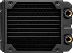 Corsair Hydro X Serisi, XR5 120 mm radyatör (tekli 120 mm fan sabitlemeleri, kolay kurulum, yüksek kaliteli poliüretan kaplama, entegre vida kılavuzları) siyah