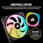 CORSAIR iCUE LINK H100i RGB AIO Sıvı İşlemci Soğutucusu (CW-9061001-WW) - Seçenekler: 240mm AIO, 280mm AIO, 420mm AIO