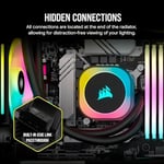 CORSAIR iCUE LINK H100i RGB AIO Sıvı İşlemci Soğutucusu (CW-9061001-WW) - Seçenekler: 240mm AIO, 280mm AIO, 420mm AIO