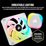 CORSAIR iCUE LINK H100i RGB AIO Sıvı İşlemci Soğutucusu - Beyaz (CW-9061005-WW)