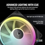 CORSAIR iCUE LINK LX120 RGB 120mm Fan, Tekli Paket (CO-9051025-WW) - Seçenekler: 1 x 120mm, 1 x 140mm