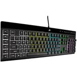 Corsair K55 RGB PRO CH-9226765-TR Membrane Türkçe Kablolu Gaming Klavye