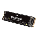 Corsair MP600 Core XT 1TB M.2 PCIe Gen4 NVMe SSD - 5900 MB/s'ye kadar - QLC NAND - M.2 2280 - PCIe 4.0 Dizüstü Bilgisayarlar ve Masaüstü Bilgisayarlar için - Siyah