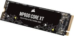 Corsair MP600 Core XT 1TB M.2 PCIe Gen4 NVMe SSD - 5900 MB/s'ye kadar - QLC NAND - M.2 2280 - PCIe 4.0 Dizüstü Bilgisayarlar ve Masaüstü Bilgisayarlar için - Siyah