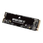 Corsair MP600 Core XT 1TB M.2 PCIe Gen4 NVMe SSD - 5900 MB/s'ye kadar - QLC NAND - M.2 2280 - PCIe 4.0 Dizüstü Bilgisayarlar ve Masaüstü Bilgisayarlar için - Siyah