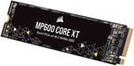 Corsair MP600 CORE XT 2TB PCIe Gen4 x4 NVMe M.2 SSD - Yüksek Yoğunluklu QLC NAND - M.2 2280 - DirectStorage Uyumlu - 5.000MB/sn'ye kadar - PCIe 4.0 Dizüstü - Seçenekler: MP600 CORE XT (Gen4), 2TB, 1TB