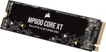 Corsair MP600 CORE XT 2TB PCIe Gen4 x4 NVMe M.2 SSD - Yüksek Yoğunluklu QLC NAND - M.2 2280 - DirectStorage Uyumlu - 5.000MB/sn'ye kadar - PCIe 4.0 Dizüstü - Seçenekler: MP600 CORE XT (Gen4), 2TB, 1TB