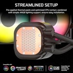 CORSAIR Nautilus 240 RS ARGB AIO İşlemci Soğutucusu (CW-9060092-WW) - Bedenler: ARGB, RGB yok, 240mm, 360mm