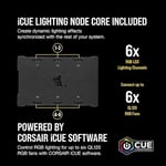 Corsair QL Serisi, iCUE QL120 RGB, 120mm, PWM, Lighting Node CORE RGB Kontrolcü Dahil, RGB Fan, 3'lü Paket (CO-9050098-WW)