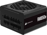 Corsair RM850e (2023) tam modüler, düşük gürültülü ATX güç kaynağı - 3.0 ve PCIe 5.0 uyumlu - 105°C kondansatörler - 80 Plus altın verimliliği - modern bekleme desteği - siyah