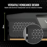 CORSAIR Vengeance LPX 16GB (2X8GB) 5200Mhz DDR5 C40 1,25V Ram (CMK16GX5M2B5200Z40) - Seçenekler: 16GB (2x8GB), 16GB (1 x 16GB), 32GB (1 x 32GB)...