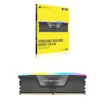 CORSAIR Vengeance RGB Pro SL 32GB (1X32GB) 5600Mhz DDR5 1,25V Ram (CMH32GX5M1B5600Z40) - Seçenekler: 32GB (1 x 32GB), 16GB (1 x 16GB)