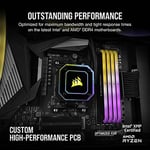 Corsair Vengeance RGB RS 16 GB (1 x 16 GB) DDR4 3.200MHz C16 Bellek (Dinamik RGB Aydınlatma, Intel ve AMD 300/400/500 Serisi ile Uyumlu) Siyah
