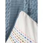 Cotton Box Aura Tek Kişilik Pike Takımı Pebble Indigo