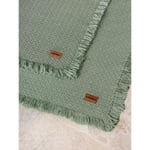 Cotton Box Bath Rug Set Yeşil 75x125 60x90