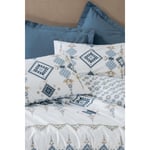 Cotton Box Bohem Çift Kişilik Nevresim Takımı Talora İndigo